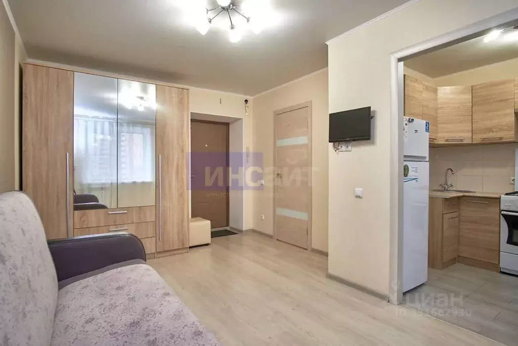 Студия Рязанская область, Рязань ул. Семчинская, 11к2 (25.2 м) - Фото 2