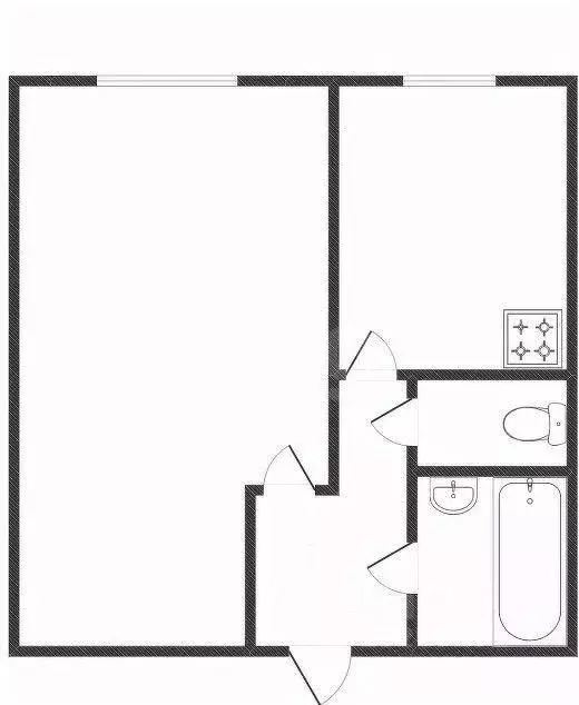 1-к кв. Свердловская область, Нижний Тагил Красная ул., 6 (34.0 м) - Фото 2