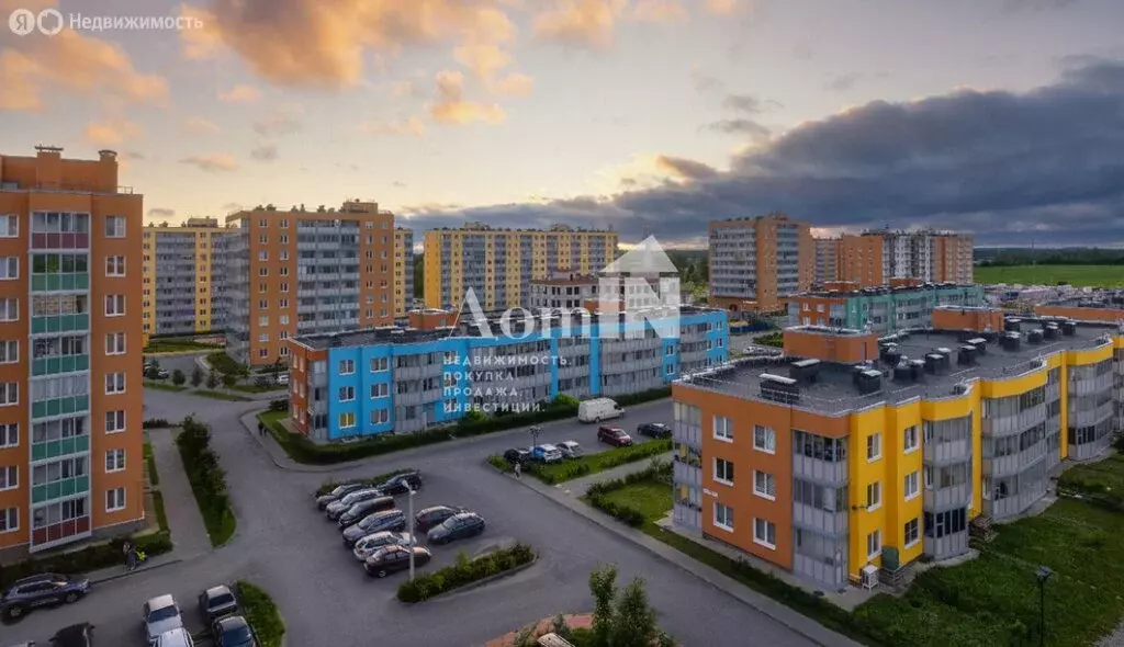 Квартира-студия: Коммунар, Ново-Антропшинская улица, 3 (26 м) - Фото 2