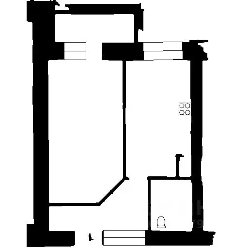 1-к кв. Санкт-Петербург Учительская ул., 18к1 (35.8 м) - Фото 1