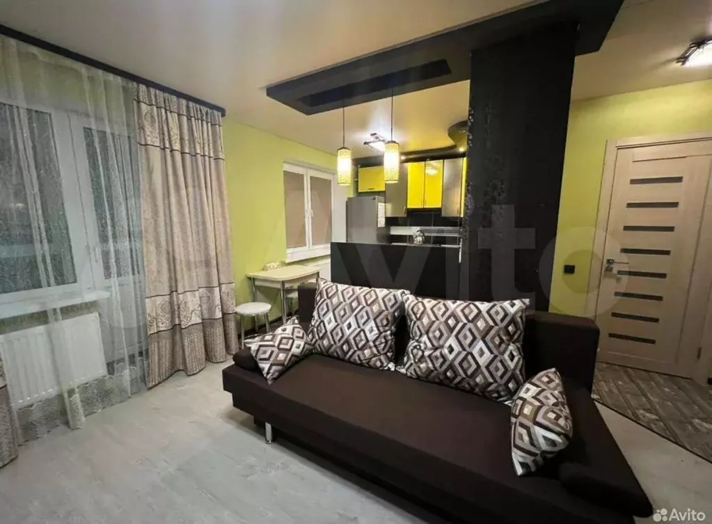 Квартира-студия, 29,3 м, 1/5 эт. - Фото 1
