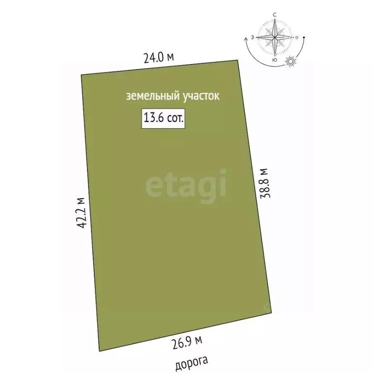 Участок в Калужская область, Малоярославецкий муниципальный округ, с. ... - Фото 2