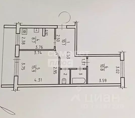 2-к кв. Удмуртия, Ижевск Автономная ул., 89А (50.5 м) - Фото 1