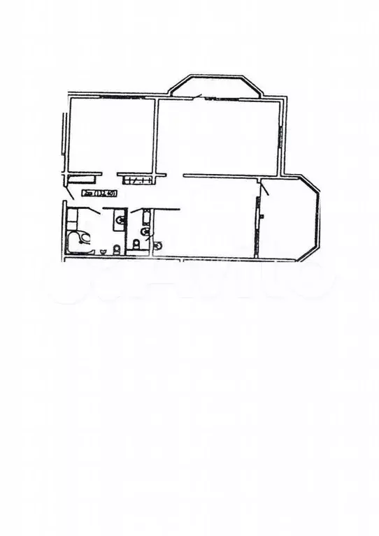 2-к. квартира, 124,5 м, 2/2 эт. - Фото 0