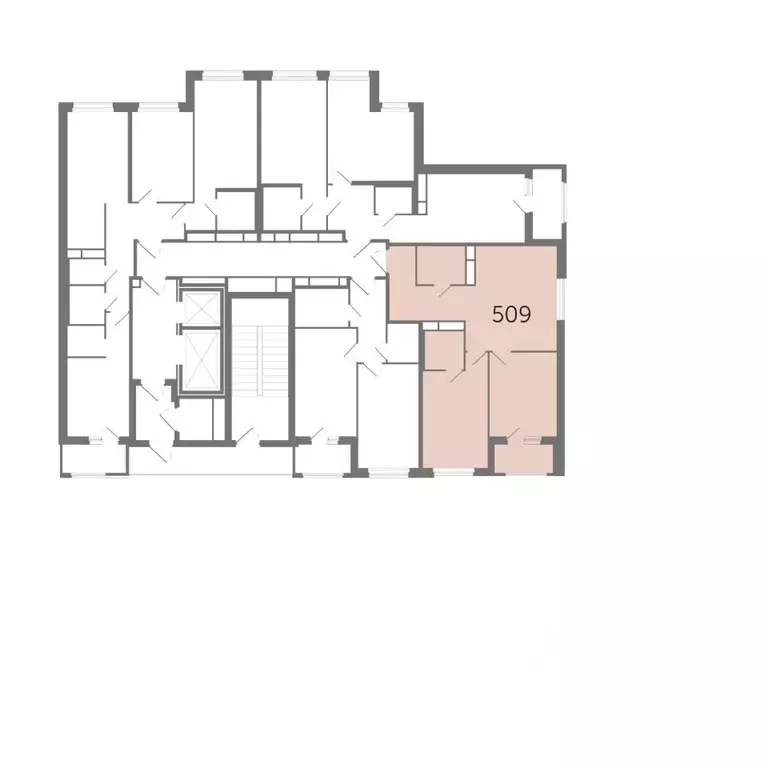2-к кв. Ленинградская область, Всеволожский район, д. Новое Девяткино ... - Фото 2