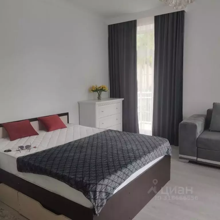 Студия Ставропольский край, Кисловодск ул. Ермолова, 23 (38.0 м) - Фото 0