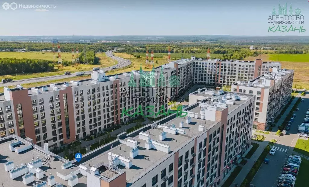 1-комнатная квартира: Высокая Гора, улица Хасана Шайдуллина, 1 (34.7 ... - Фото 0