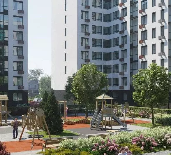 1-к. квартира, 34,5 м, 9/9 эт. - Фото 0