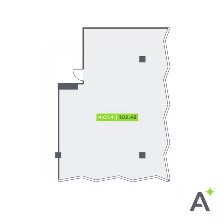 Офис в Санкт-Петербург Московский просп., 65Э (102 м) - Фото 1