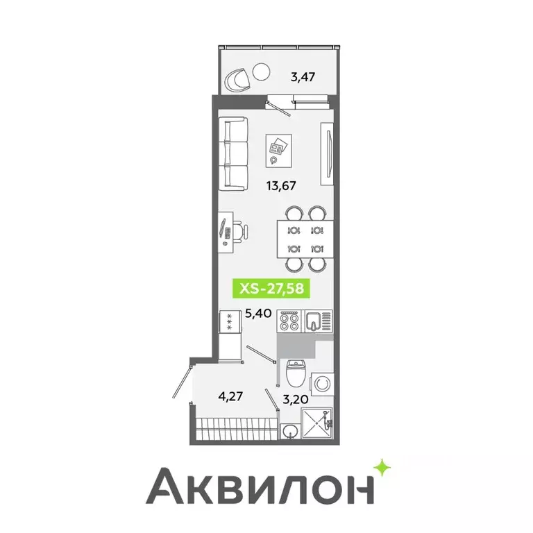Студия Ленинградская область, Всеволожский район, Заневское городское ... - Фото 0