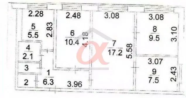 4-к кв. Кемеровская область, Кемерово Пионерский бул., 12 (60.0 м) - Фото 2
