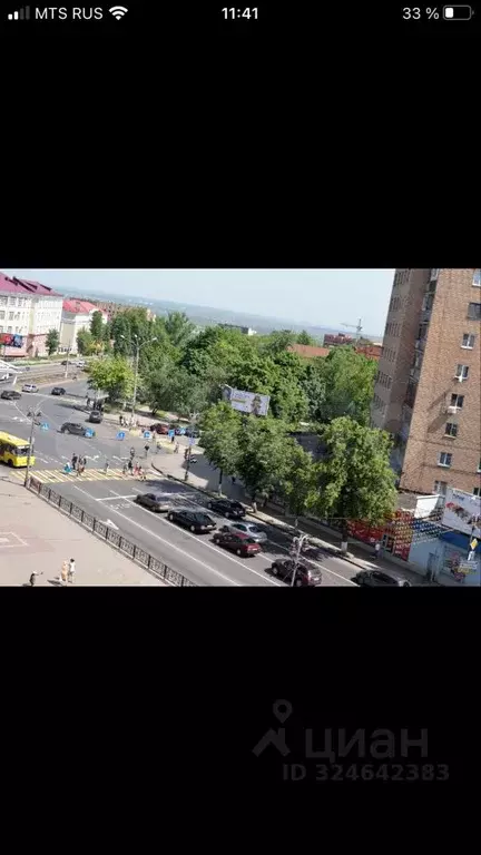 1-к кв. Курская область, Курск ул. Ленина, 94 (33.0 м) - Фото 1