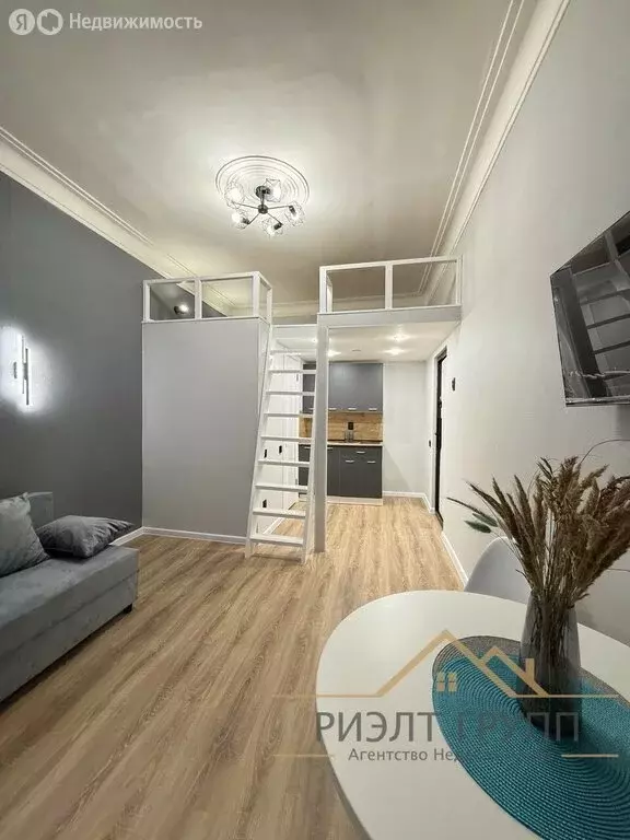 Квартира-студия: Казань, улица Абжалилова, 1/82 (18.5 м) - Фото 1