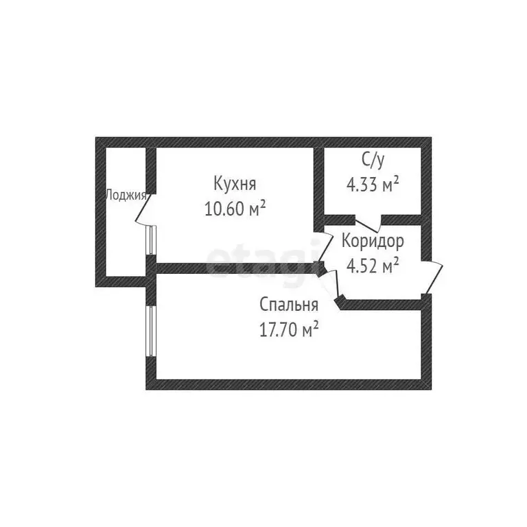 1-комнатная квартира: Краснодар, улица Григория Булгакова, 16 (37.3 м) - Фото 0
