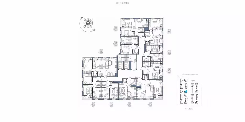 1-к кв. Волгоградская область, Волгоград ул. Тракторостроителей, 29/1 ... - Фото 2