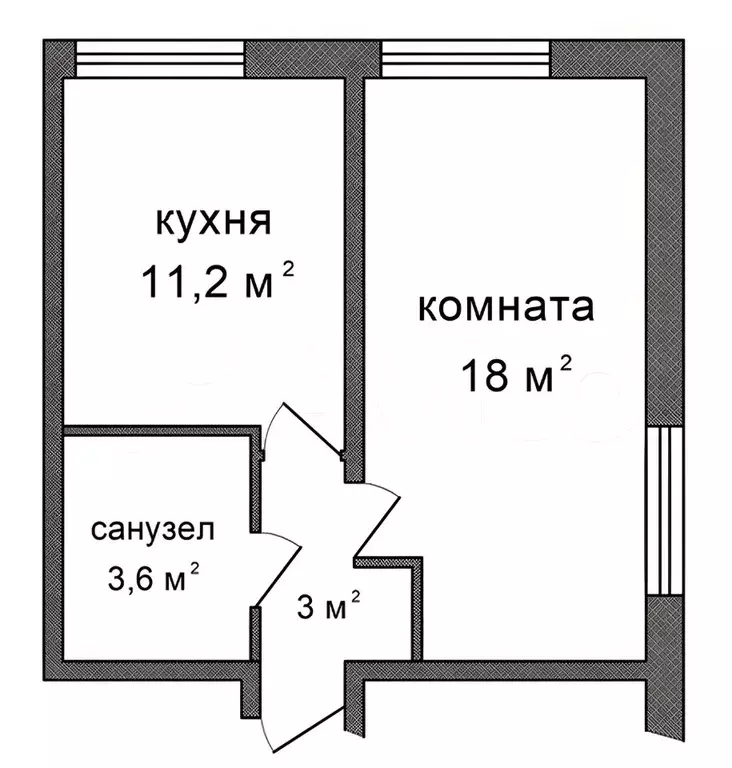 1-к кв. Санкт-Петербург просп. Маршала Блюхера, 3к3 (35.0 м) - Фото 0