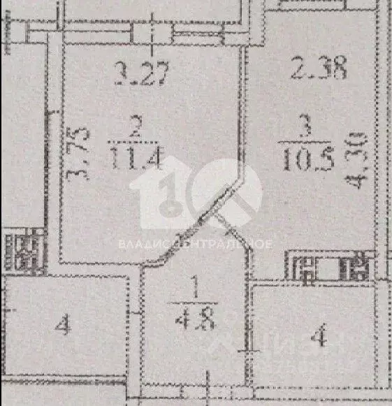1-к кв. Новосибирская область, Новосибирск ул. Бородина, 54 (30.0 м) - Фото 2