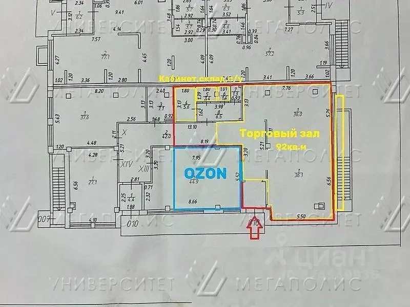 Торговая площадь в Московская область, Мытищи ул. Разведчика Абеля, 3 ... - Фото 1