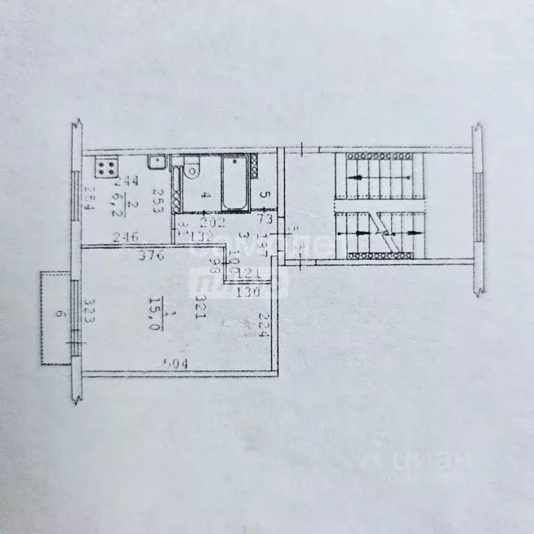1-к кв. Свердловская область, Екатеринбург ул. Викулова, 35/2 (28.5 м) - Фото 1