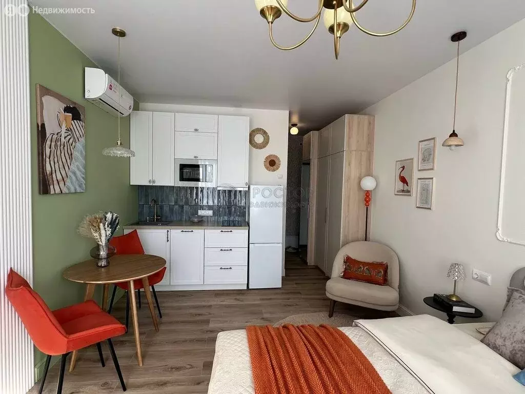 Квартира-студия: Москва, Новоостаповская улица, 20 (24.2 м) - Фото 2