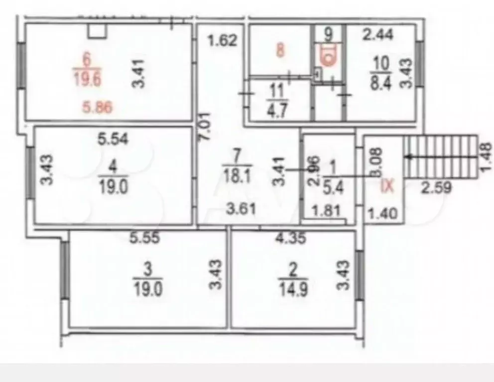 Помещение свободного назначения в Москва Рождественская ул., 12 (110 ... - Фото 1