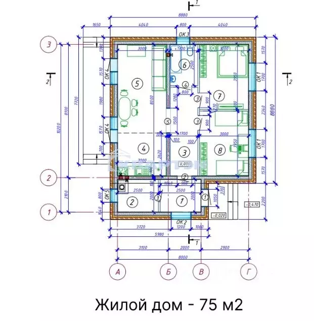 Дом в Новосибирская область, Новосибирский район, Станционный ... - Фото 2