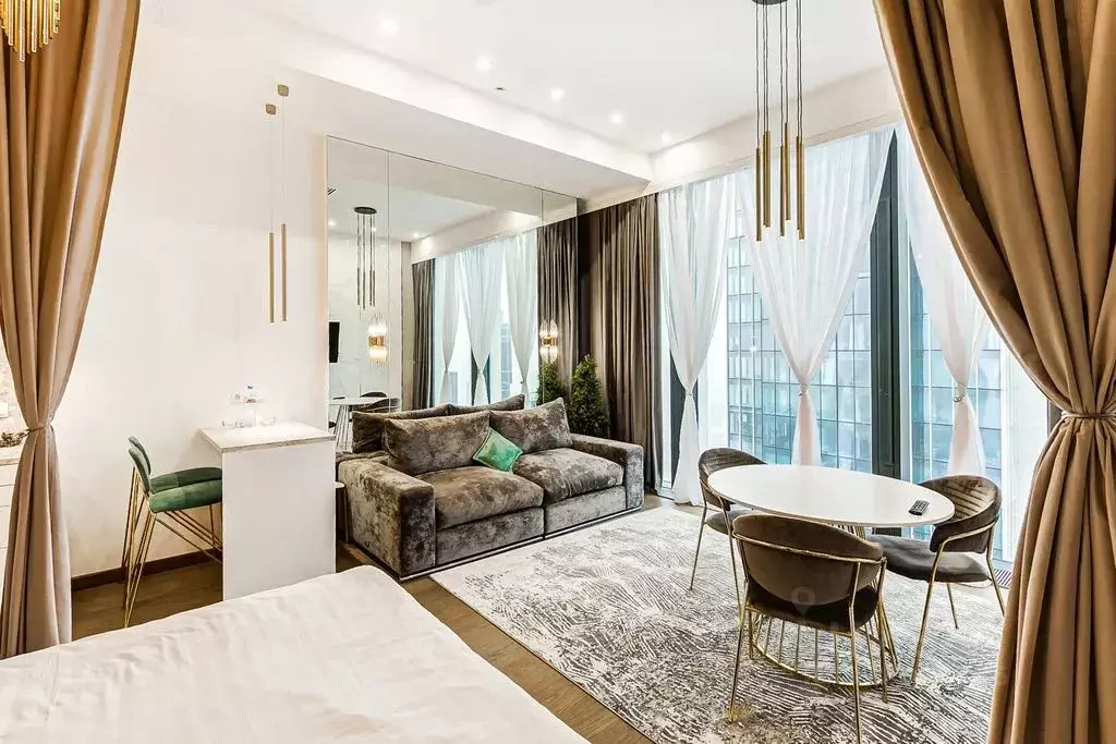 1-к кв. Москва 1-й Красногвардейский проезд, 22с1 (41.0 м) - Фото 2