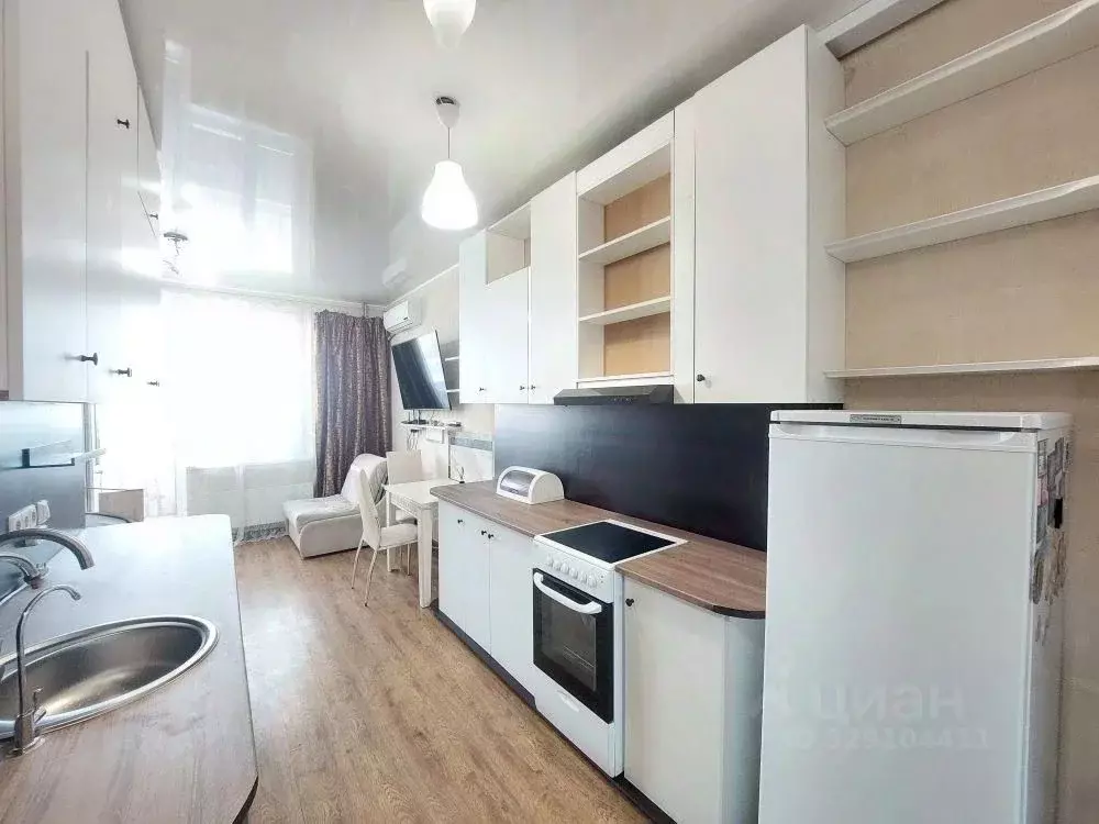 Студия Ростовская область, Ростов-на-Дону ул. Еременко, 97/29 (29.0 м) - Фото 1