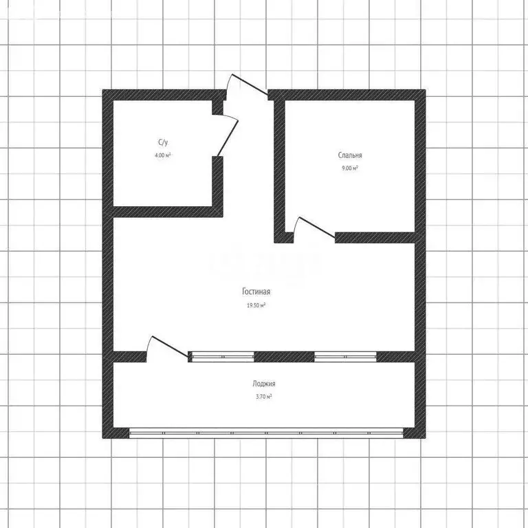 1-комнатная квартира: Кемерово, проспект Химиков, 36 (36.2 м) - Фото 1