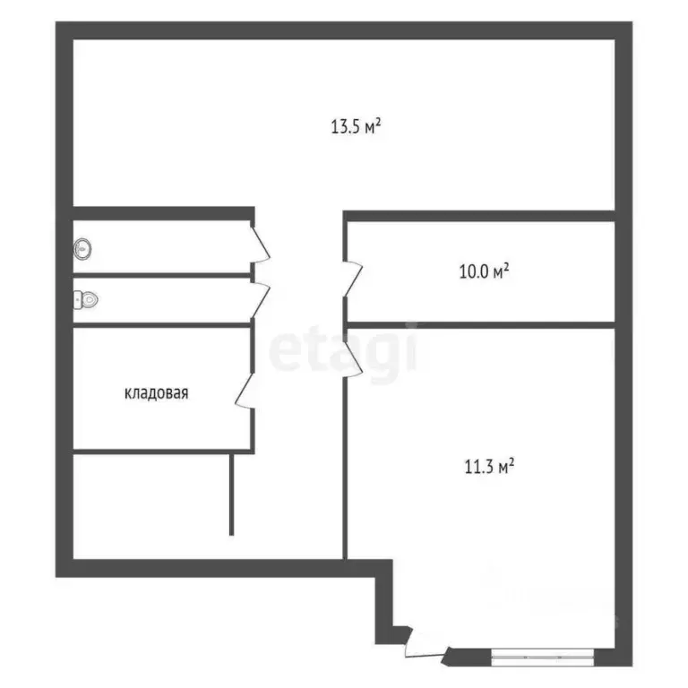 Помещение свободного назначения в Ханты-Мансийский АО, Сургут просп. ... - Фото 2