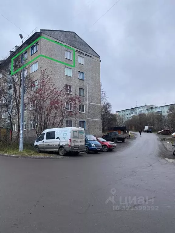 3-к кв. Мурманская область, Мурманск ул. Виктора Миронова, 12 (47.0 м) - Фото 2