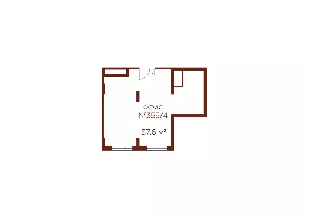 Офис в Кемеровская область, Кемерово ул. Терешковой, 39 (58 м) - Фото 1