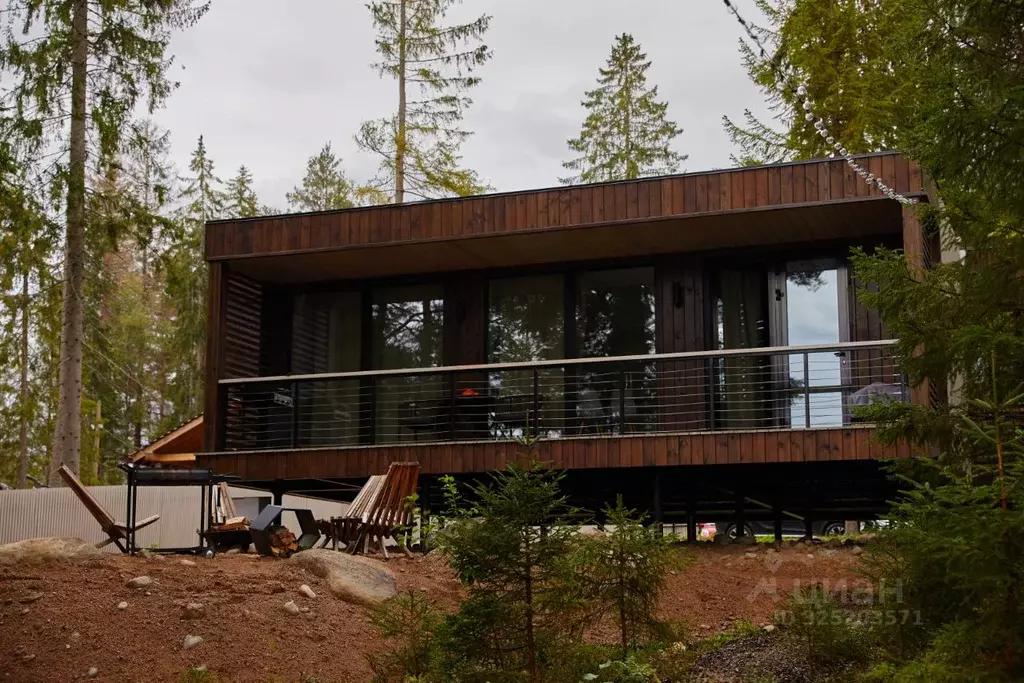 Коттедж в Ленинградская область, Выборгский район, Приморское ... - Фото 1