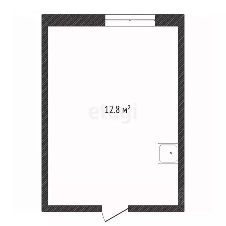 Комната Амурская область, Благовещенск ул. Ломоносова, 261 (12.8 м) - Фото 2