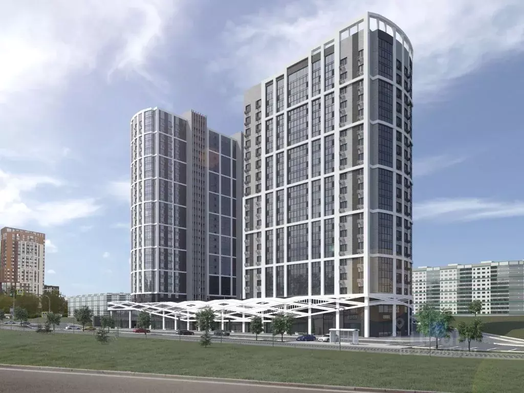 1-к кв. Татарстан, Набережные Челны 19-й комплекс, Челны Сити 2 жилой ... - Фото 2