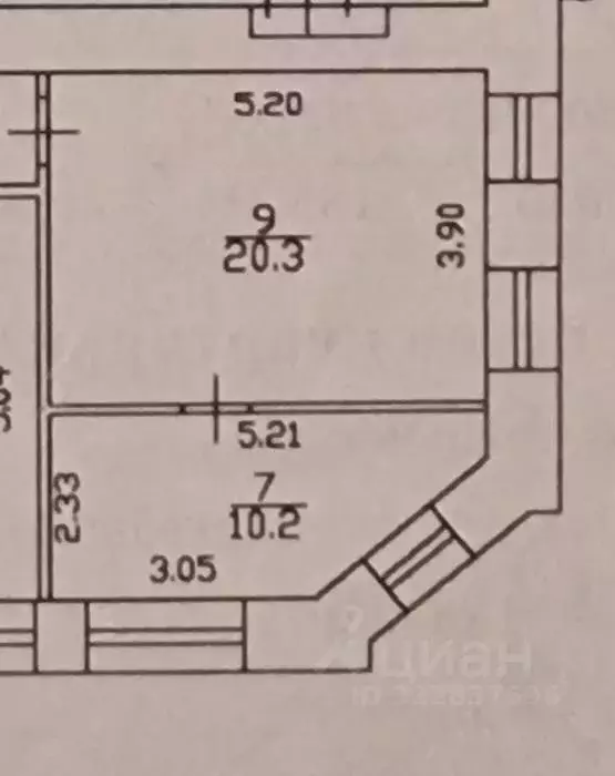 Комната Санкт-Петербург Измайловский просп., 16/30 (30.5 м) - Фото 2