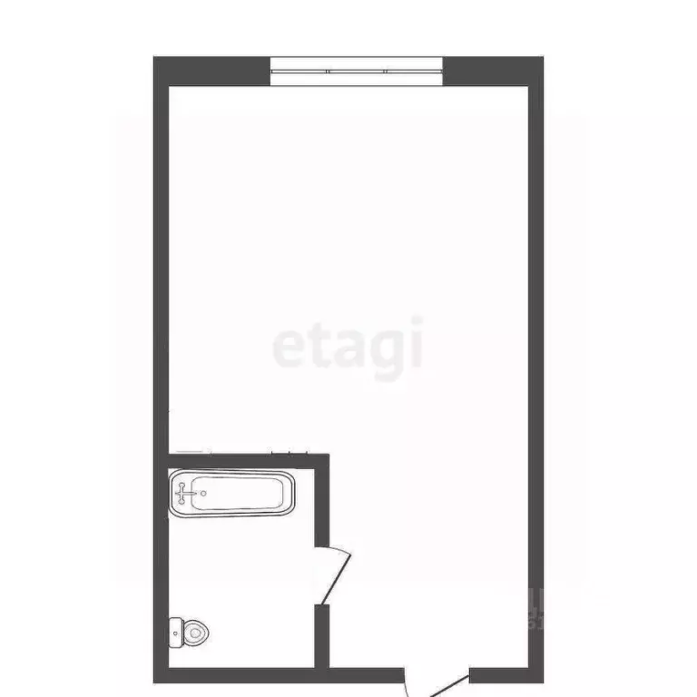 Студия Кемеровская область, Юрга просп. Победы, 41 (22.8 м) - Фото 1