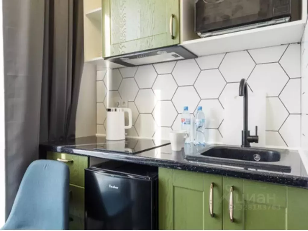 Студия Москва Выборгская ул., 9/1 (10.5 м) - Фото 1