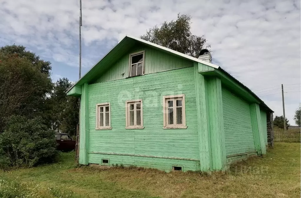 Дом в Вологодская область, Грязовецкий муниципальный округ, д. Обухово ... - Фото 1