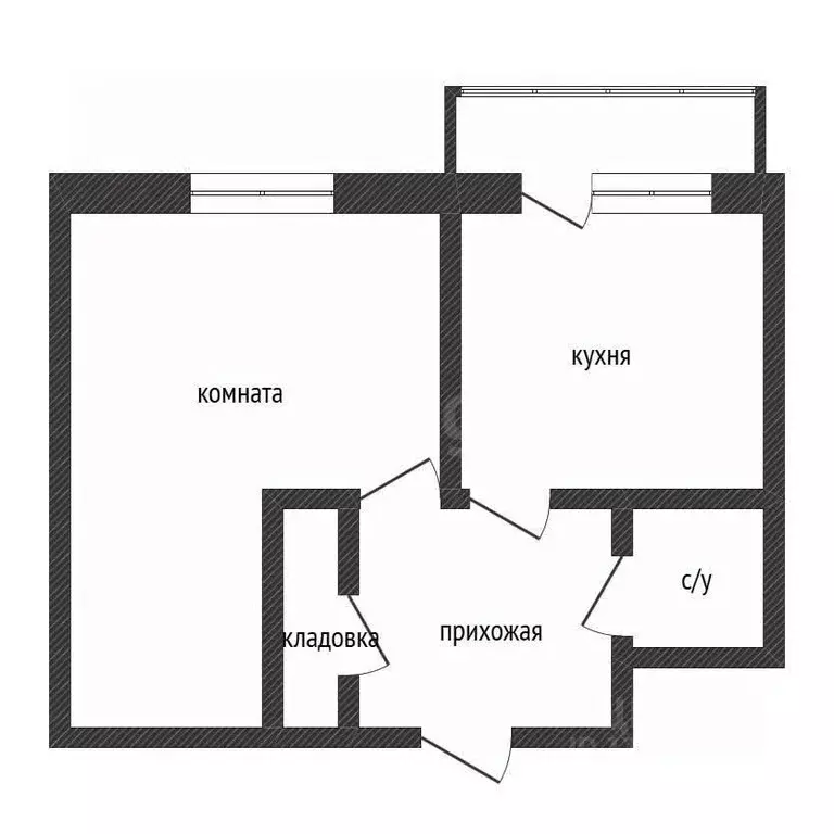 1-к кв. Нижегородская область, Балахна Олимпийская ул., 11 (36.1 м) - Фото 2