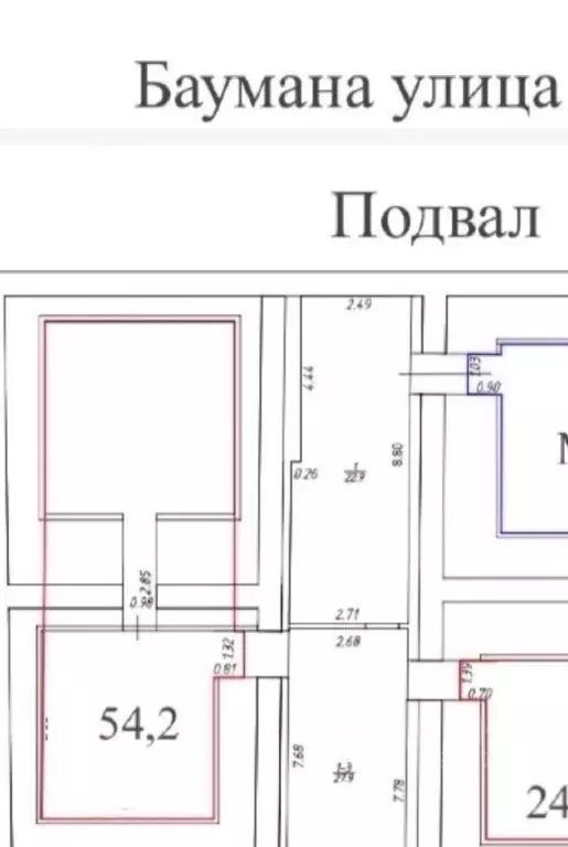Помещение свободного назначения в Татарстан, Казань ул. Баумана, 27 ... - Фото 1