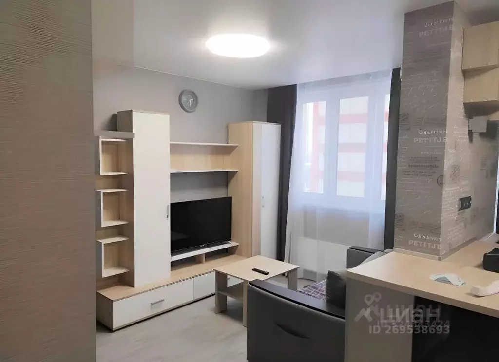 Студия Московская область, Балашиха ул. Яганова, 7 (34.0 м) - Фото 2