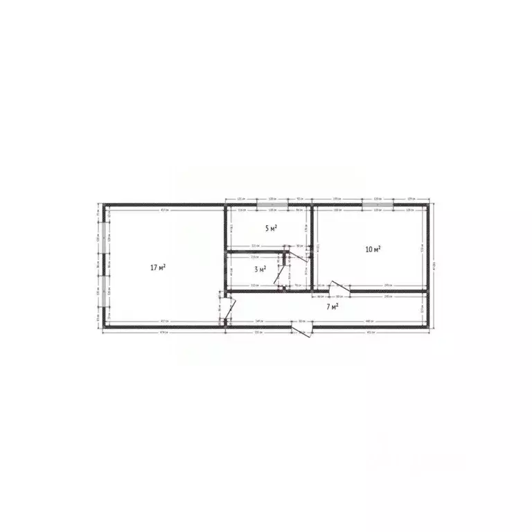 2-к кв. Дагестан, Хасавюрт ул. Казбекова, 3Б (42.0 м) - Фото 1