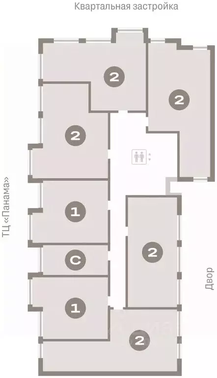 2-к кв. тюменская область, тюмень мысовская ул, 26к1 (63.07 м) - Фото 1