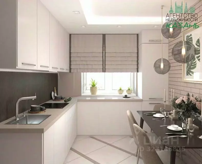 2-к кв. Татарстан, Лаишевский район, с. Сокуры ул. Березовая, 3 (57.0 ... - Фото 1