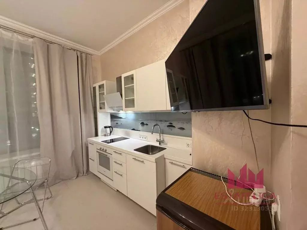 Студия Москва проезд Невельского, 3к1 (32.0 м) - Фото 1