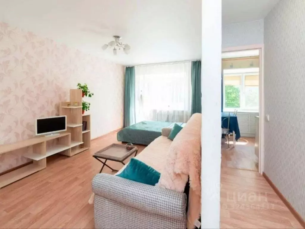 1-к кв. Пермский край, Пермь ул. Луначарского, 34 (34.0 м) - Фото 2