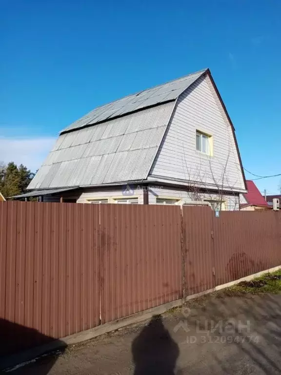 Дом в Тюменская область, Тюменский район, Целинное СНТ ул. Калиновая, ... - Фото 0