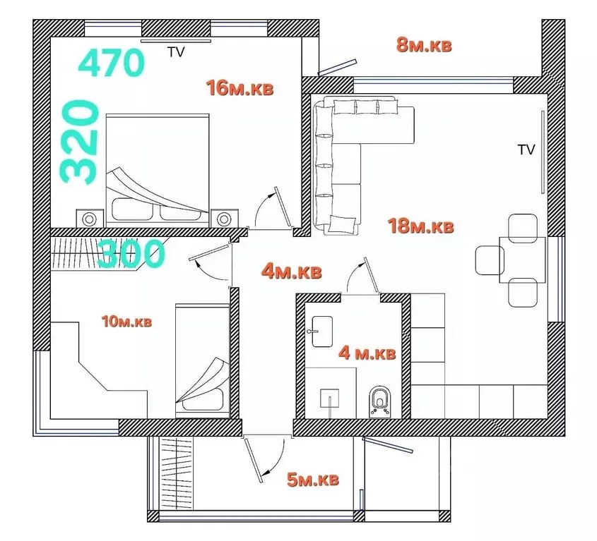 Дом в Крым, Симферопольский район, Молодежное пгт, Аграрник СНТ ул. ... - Фото 2