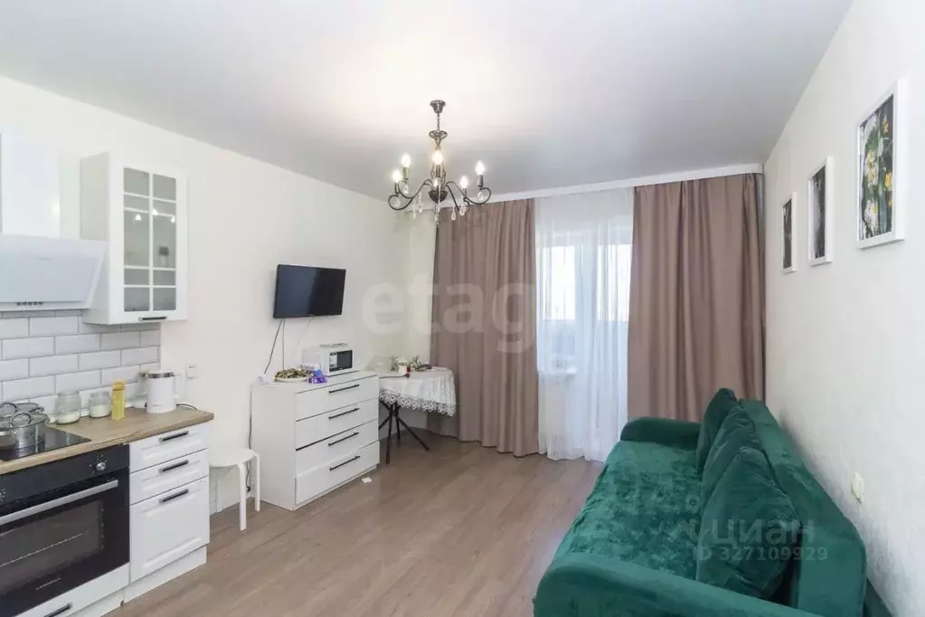 Студия Тюменская область, Тюмень Интернациональная ул., 199к1 (24.6 м) - Фото 1